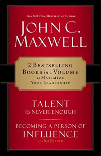 John C Maxwell 2-In-1 Becoming A Person Of Influence And Talent Is Never Enough PB - John C Maxwell